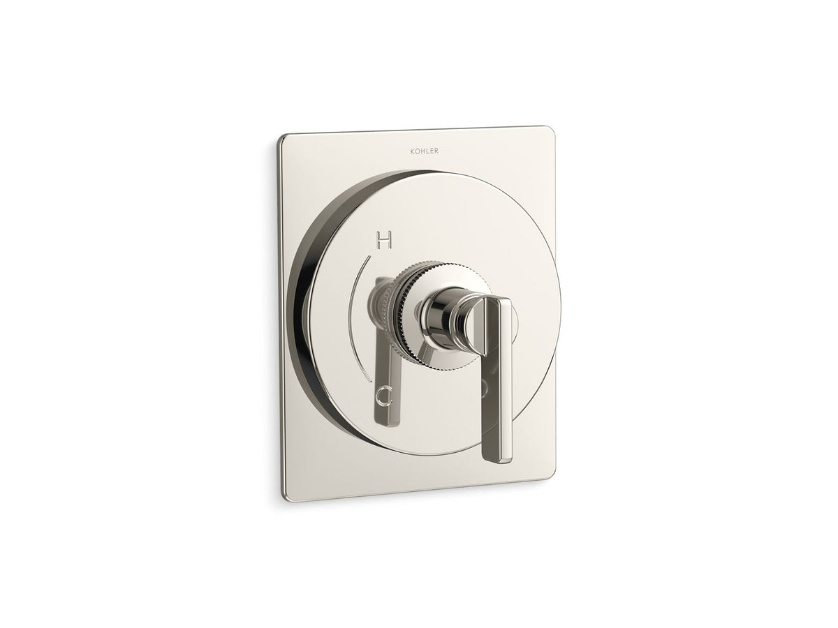 KOHLER K-TS38266-4-SN Castia by Studio McGee Rite-Temp valve trim - Vibrant Polished Nickel