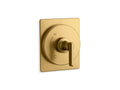 KOHLER K-TS38266-4-2MB Castia by Studio McGee Rite-Temp valve trim - Vibrant Brushed Moderne Brass