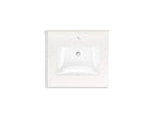 KOHLER K-33000-0 Calpa 24" Bathroom Vanity Cabinet With Sink And Quartz Top - White