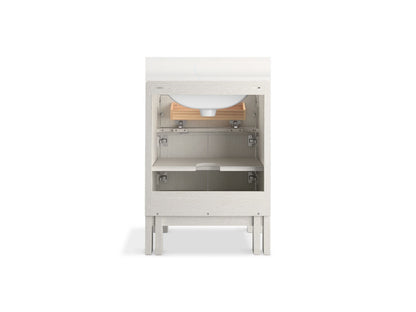 KOHLER K-33015-WEK Solive 24" bathroom vanity cabinet with sink and quartz top - Light Oak