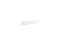 KOHLER K-38554-GWT 4" X 21-11/16" Quartz Side Splash - White Quartz