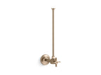 KOHLER K-7637-BV 3/8" Npt Angle Supply With Stop And Annealed Vertical Tube - Vibrant Brushed Bronze