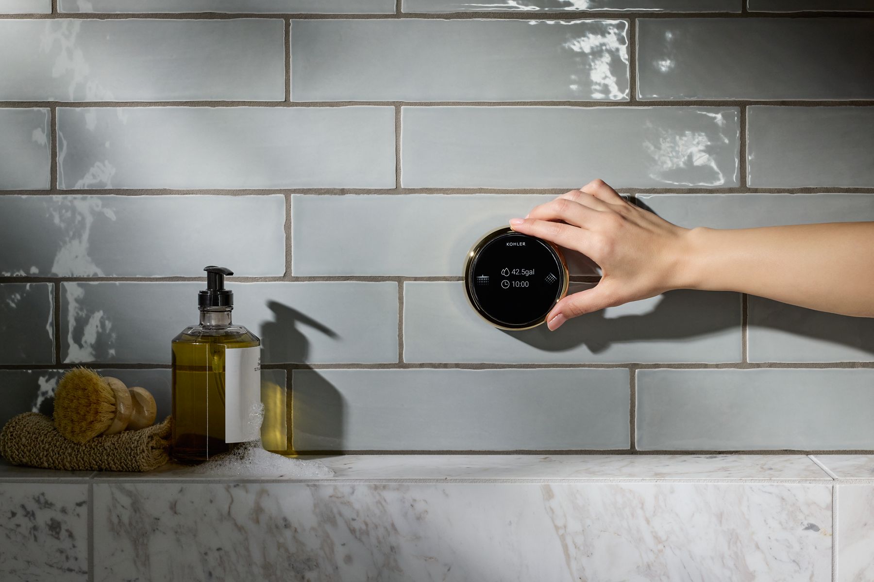 KOHLER K-37930-BL Anthem Duo Two-Outlet Bath/Shower Digital Control - Matte Black