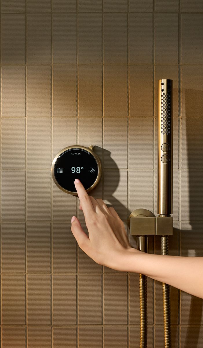 KOHLER K-37930-BL Anthem Duo Two-Outlet Bath/Shower Digital Control - Matte Black