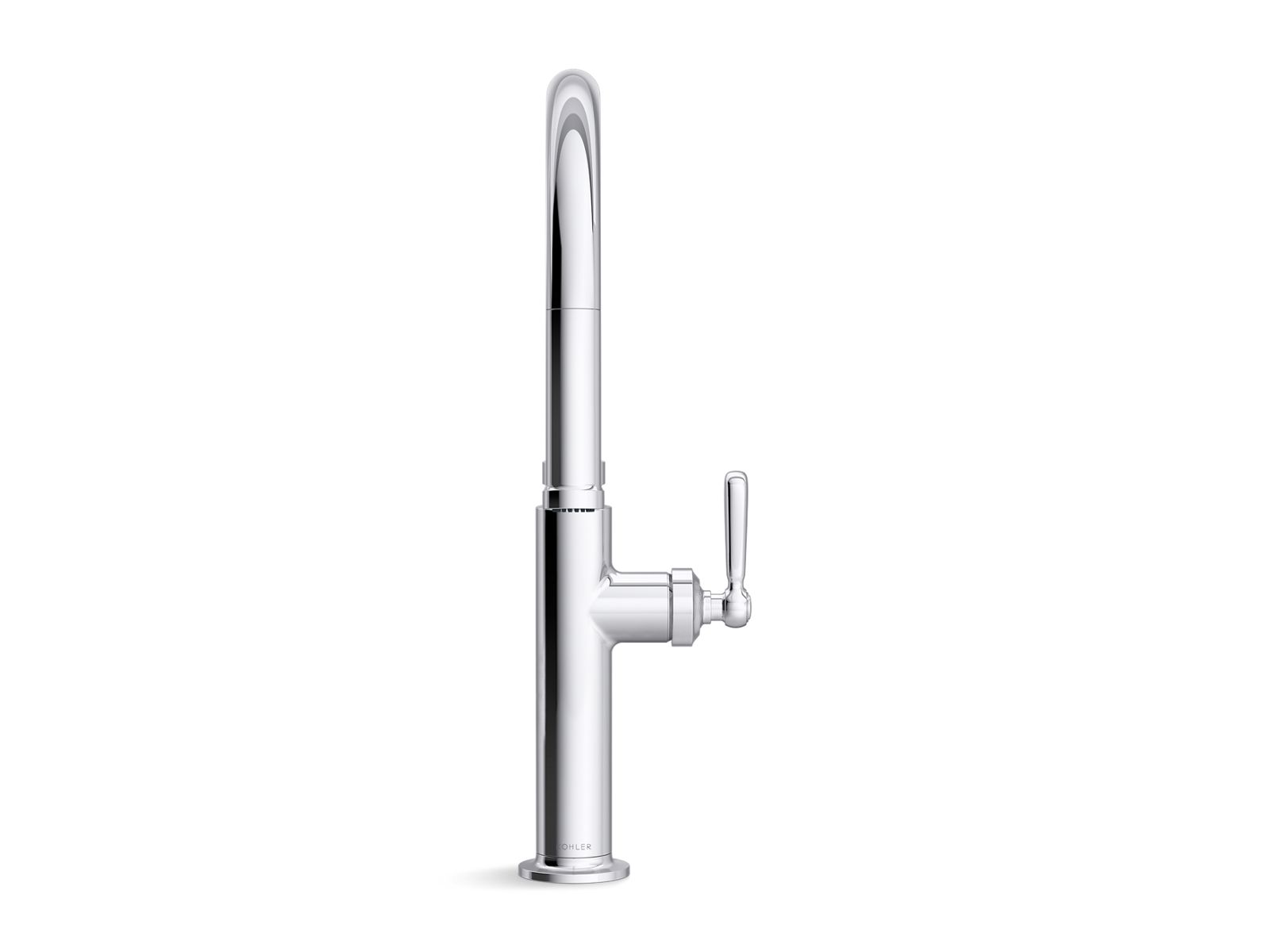 KOHLER K-28358-RT2-BL Edalyn By Studio Mcgee Touchless Pull-Down Kitchen Sink Faucet With Three-Function Sprayhead - Matte Black