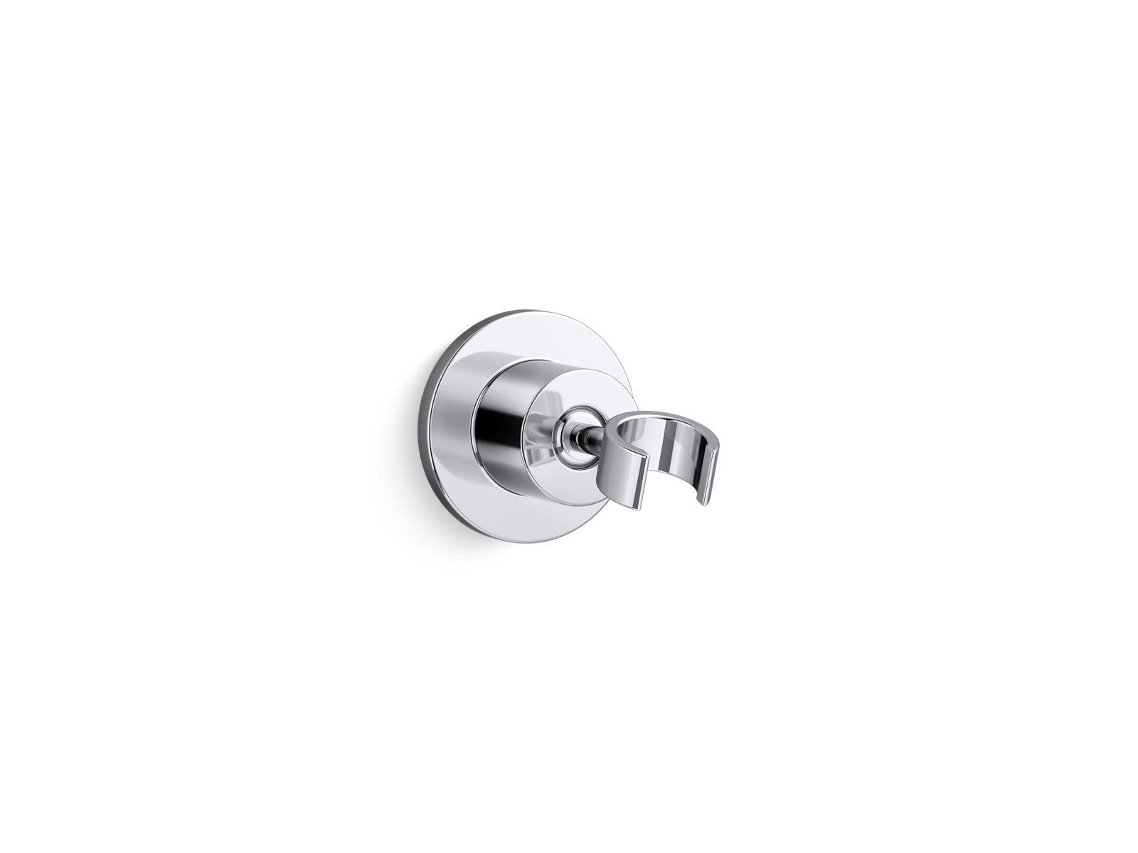 KOHLER K-975-CP Stillness Adjustable Wall-Mount Holder - Polished Chrome