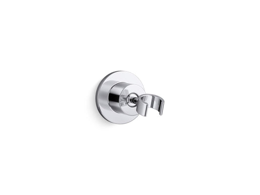 KOHLER K-975-CP Stillness Adjustable wall-mount holder - Polished Chrome