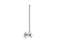 KOHLER K-7638-CP 1/2" Npt Angle Supply With Stop With Cross Handle And Annealed Vertical Tube - Polished Chrome