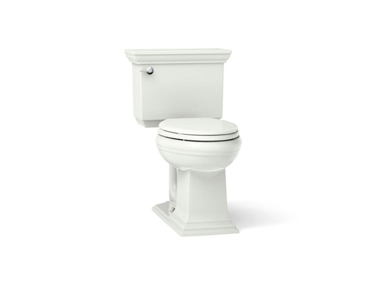 KOHLER K-3817-NY Memoirs Stately Two-piece elongated toilet, 1.28 gpf - Dune