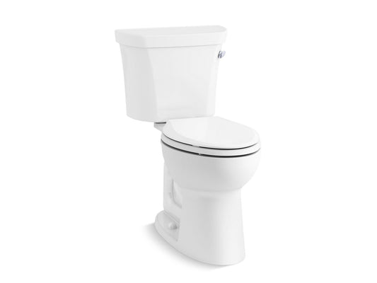 KOHLER Highline Two-piece elongated toilet, 1.0 gpf in White - K-44298-RA-0