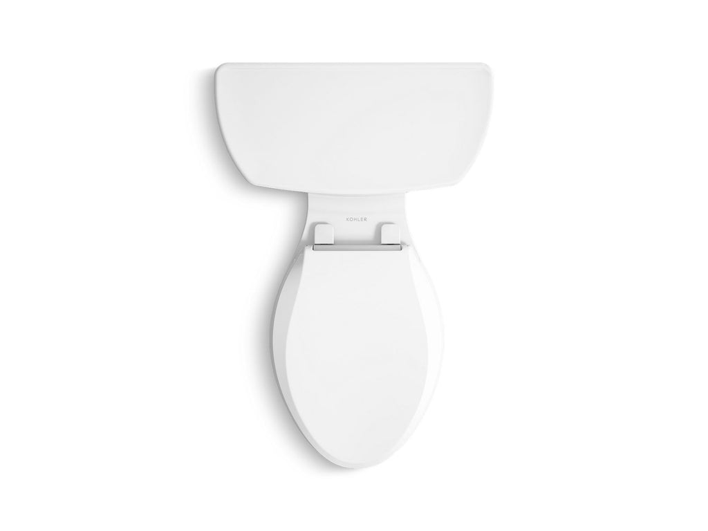 KOHLER K-44298-RA-96 Highline Two-Piece Elongated Toilet, 1.0 Gpf - Biscuit