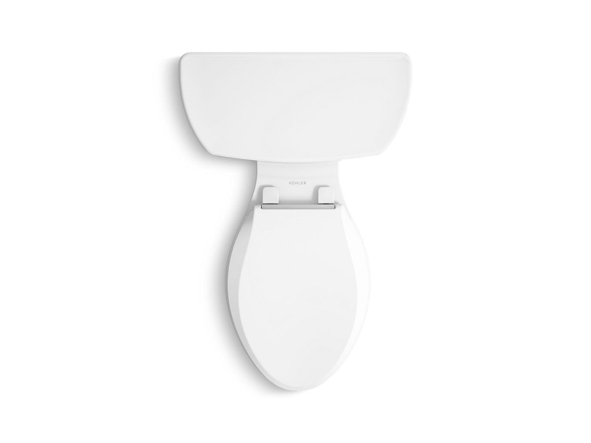 KOHLER K-44298-RA-96 Highline Two-Piece Elongated Toilet, 1.0 Gpf - Biscuit