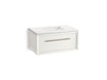 KOHLER K-CM33562-BD10-0WN Enivo 36" Wall-Hung Bathroom Vanity Cabinet With Sink And Quartz Top - White