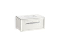 KOHLER K-CM33562-BD10-0WC Enivo 36" Wall-Hung Bathroom Vanity Cabinet With Sink And Quartz Top - White