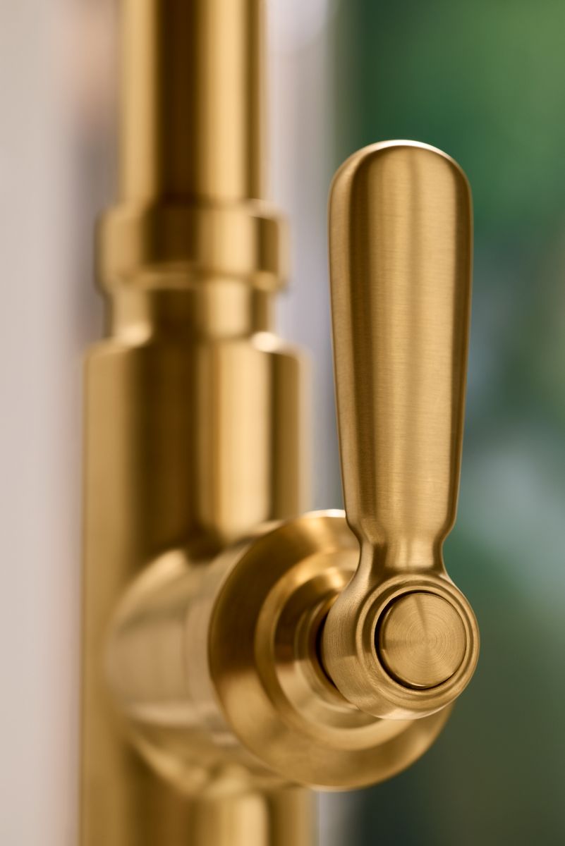 KOHLER K-28358-VS Edalyn By Studio Mcgee Pull-Down Kitchen Sink Faucet With Three-Function Sprayhead - Vibrant Stainless