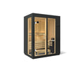 KOHLER K-39963-0FNC-CGS C1 Two-Person Indoor Sauna - Graphite Grey
