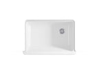 KOHLER K-5826-FF Whitehaven 32-1/2" Undermount Single-Bowl Farmhouse Kitchen Sink - Sea Salt