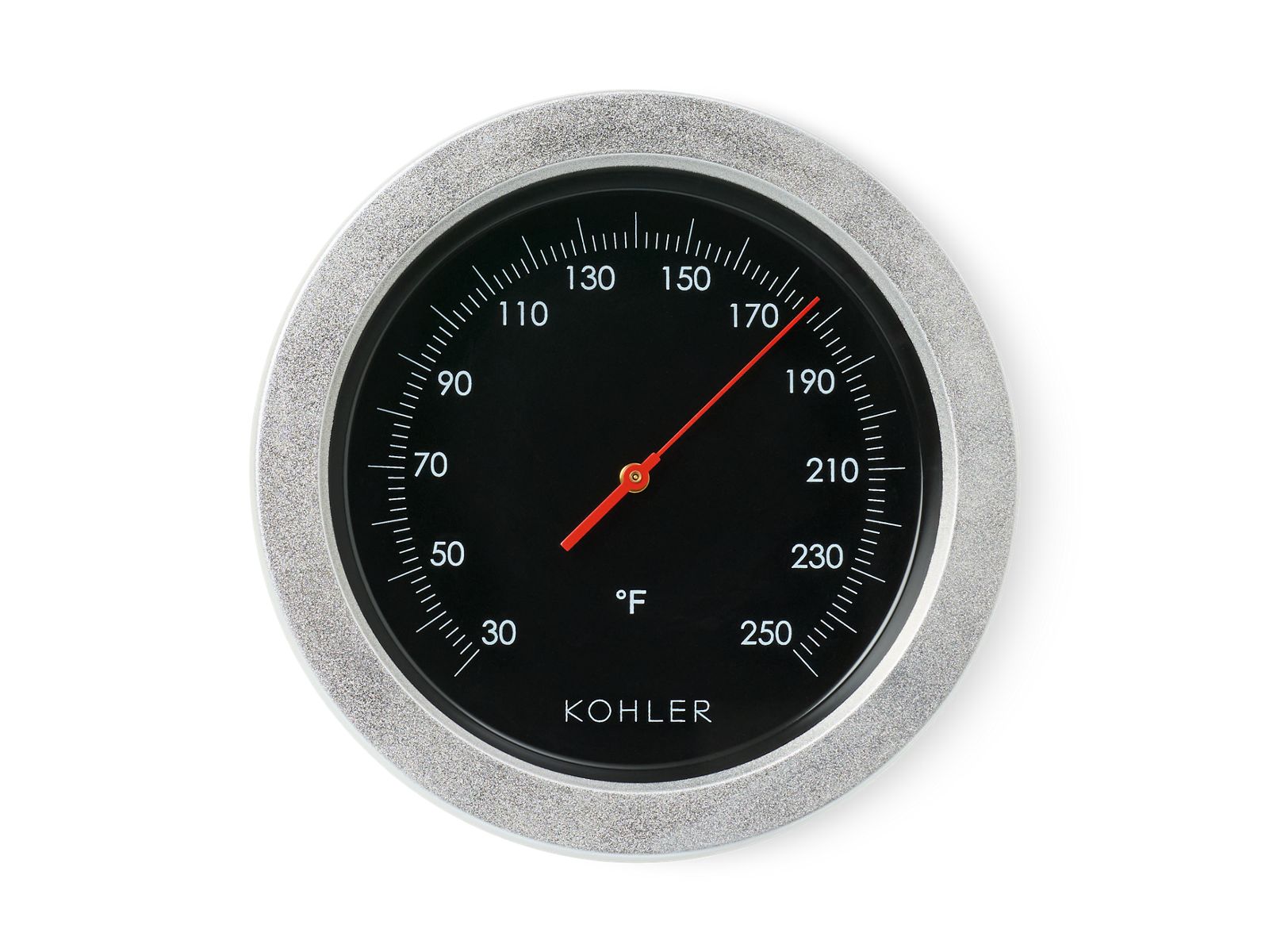 KOHLER K-40436-SS Sauna Thermometer - Satin Silver