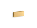 KOHLER K-39524-L-2MB Brazn Left-Hand Trip Lever - Vibrant Brushed Moderne Brass