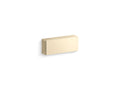 KOHLER K-39524-L-AF Brazn Left-Hand Trip Lever - Vibrant French Gold