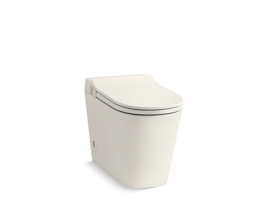 KOHLER Leap One-piece elongated smart toilet, dual-flush in Dune - K-28529-NY