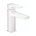 HANSGROHE 32506701 Metropol Single-Hole Faucet 110 with Lever Handle and Pop-Up Drain, 1.2 GPM - Matte White