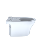 TOTO CT446CEGN#01 Aquia Iv Elongated Skirted Toilet Bowl With Cefiontect - Cotton White