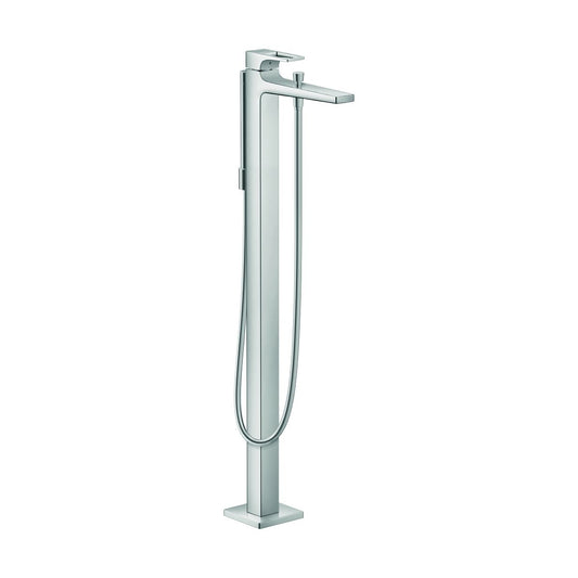 HANSGROHE 74532001 Metropol Freestanding Tub Filler Trim with Loop Handle and 1.75 GPM Handshower - Chrome