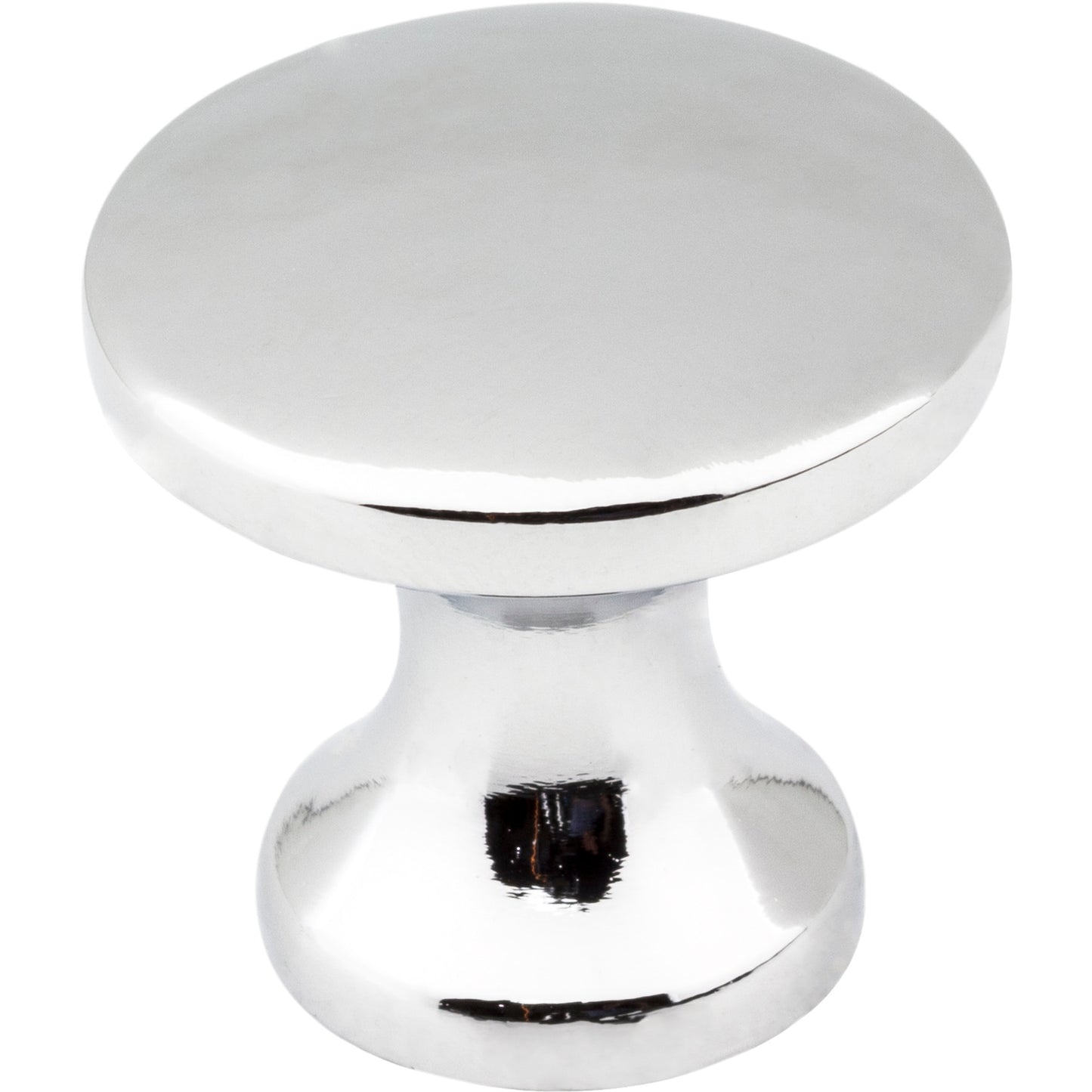 ELEMENTS 3915-PC Slade 1" Diameter Mushroom Knob - Polished Chrome