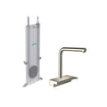 HANSGROHE 73830831 Aquno Select Kitchen Faucet, 2-Spray Pull-Out with sBox, 1.75 GPM - Polished Nickel