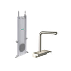 HANSGROHE 73830831 Aquno Select Kitchen Faucet, 2-Spray Pull-Out with sBox, 1.75 GPM - Polished Nickel