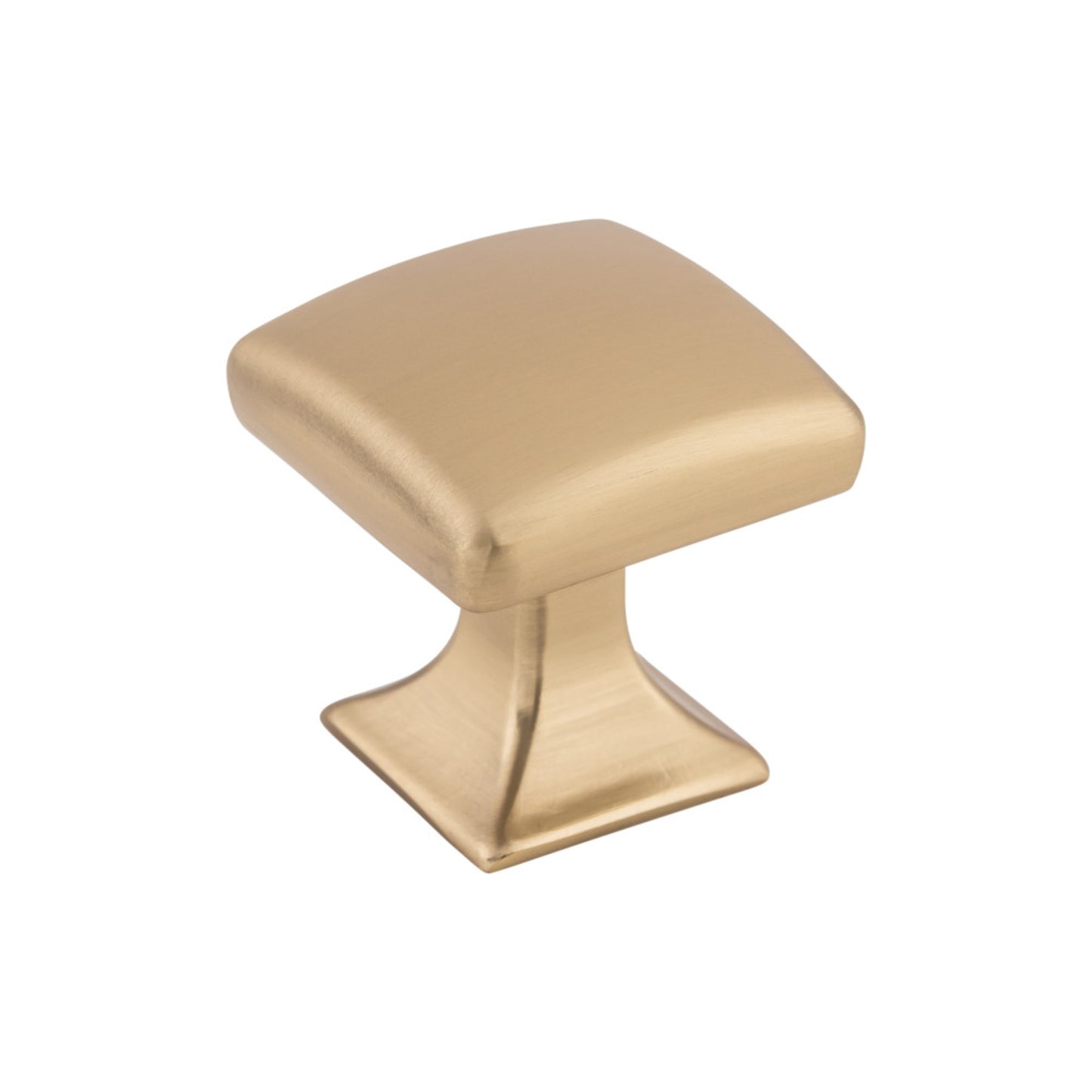 TOP KNOBS TK721HB Contour 1 1/8" Length Square Knob - Honey Bronze