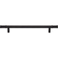 TOP KNOBS TK3235BLK Burnham 7 9/16" Center to Center Bar Pull - Flat Black