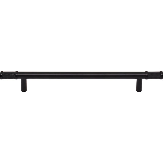 TOP KNOBS TK3235BLK Burnham 7 9/16" Center to Center Bar Pull - Flat Black