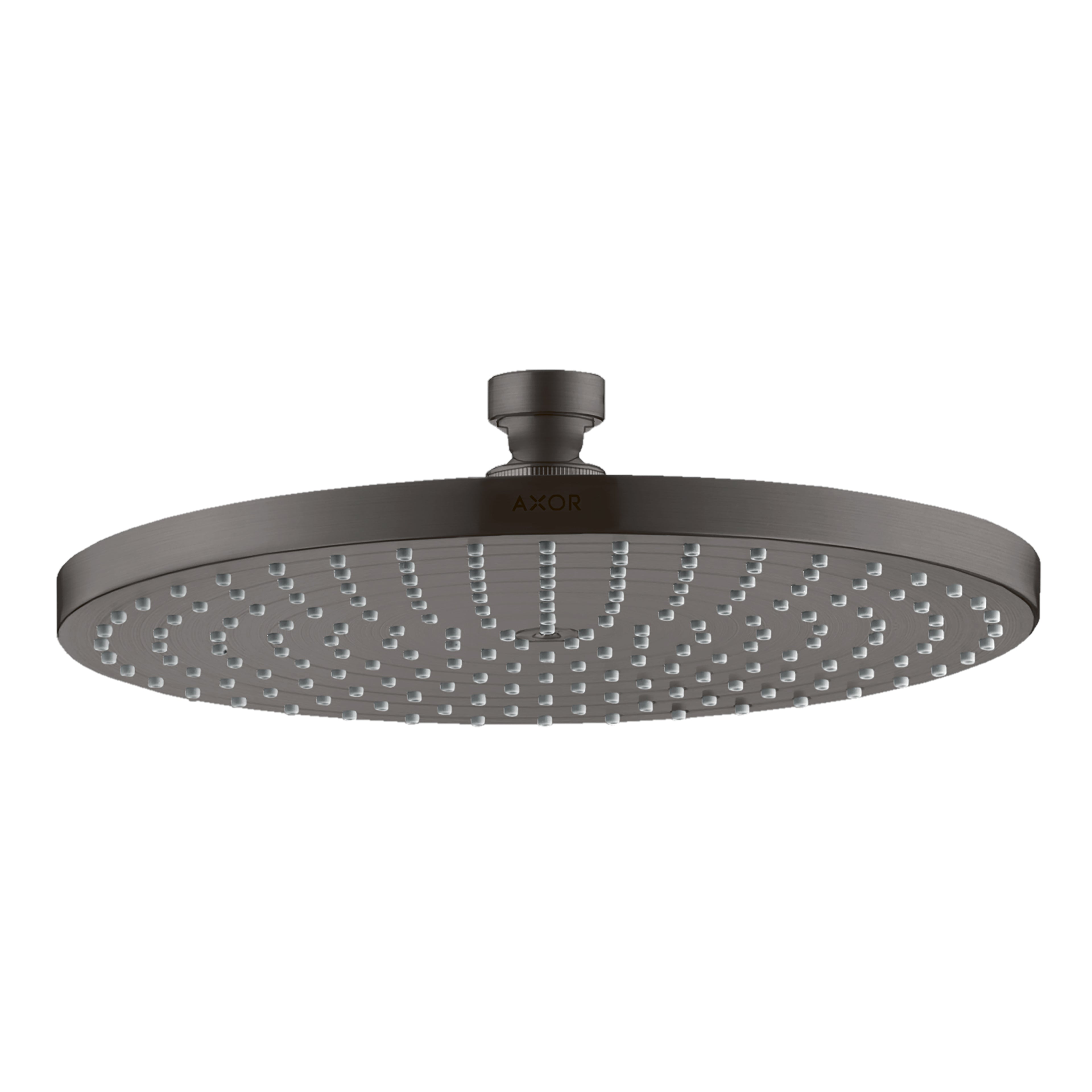 AXOR 26071341 Starck Showerhead 240 1-Jet, 1.75 GPM - Brushed Black Chrome