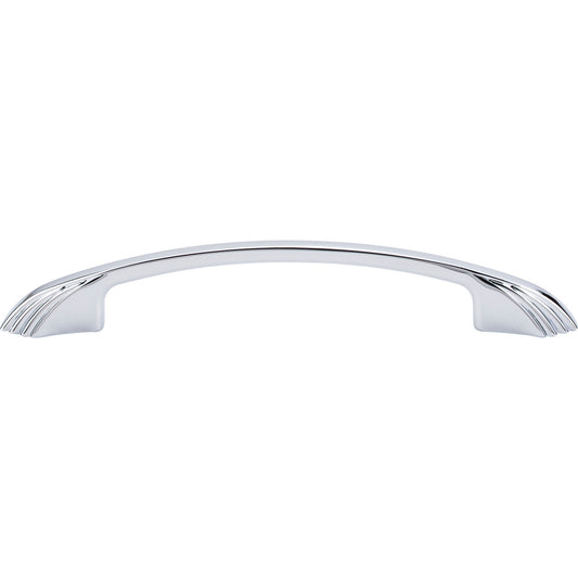 TOP KNOBS TK216PC Sydney Thin 5" Center to Center Bar Pull - Polished Chrome