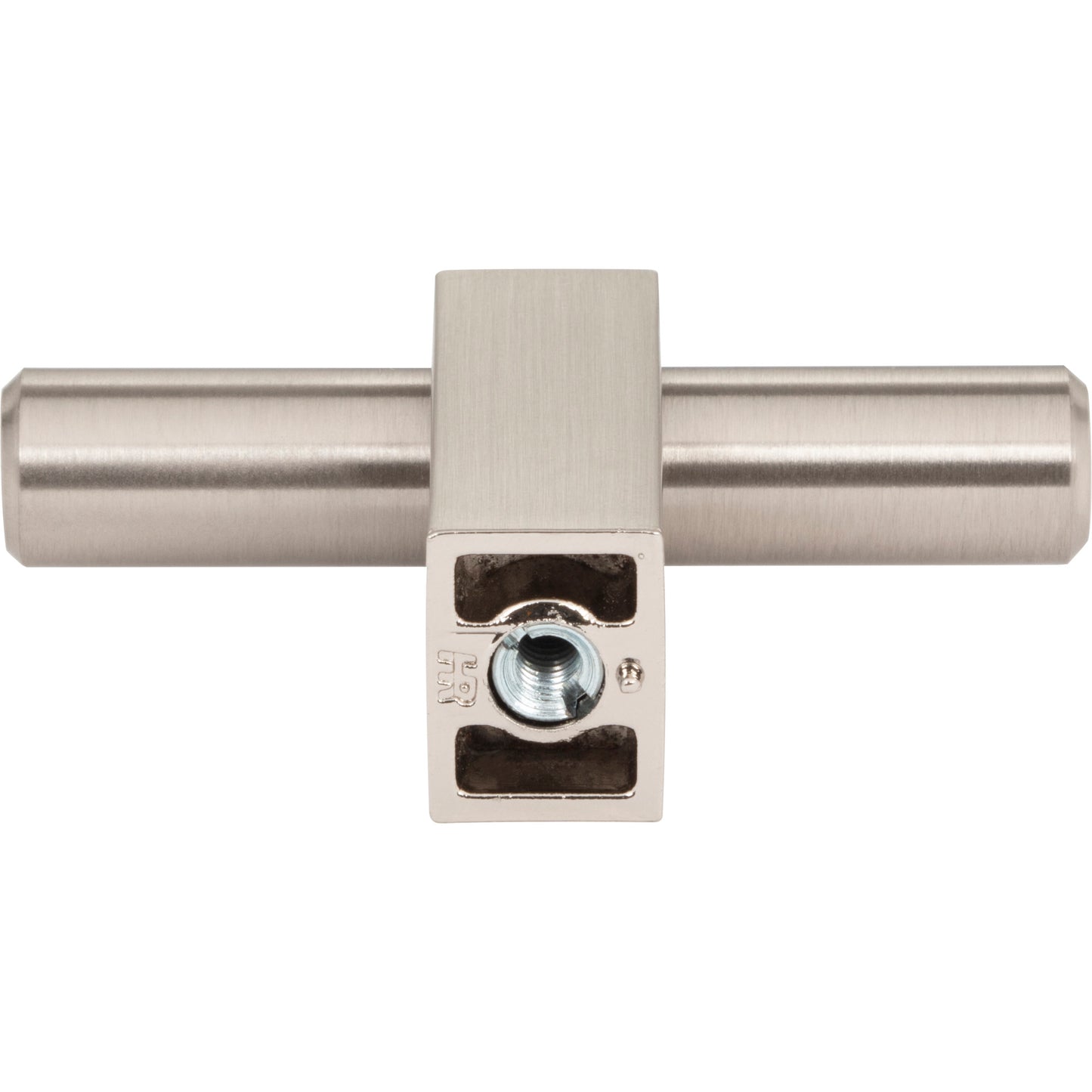 JEFFREY ALEXANDER 478T-SN Larkin 1 2-3/8" Length Bar Knob - Satin Nickel