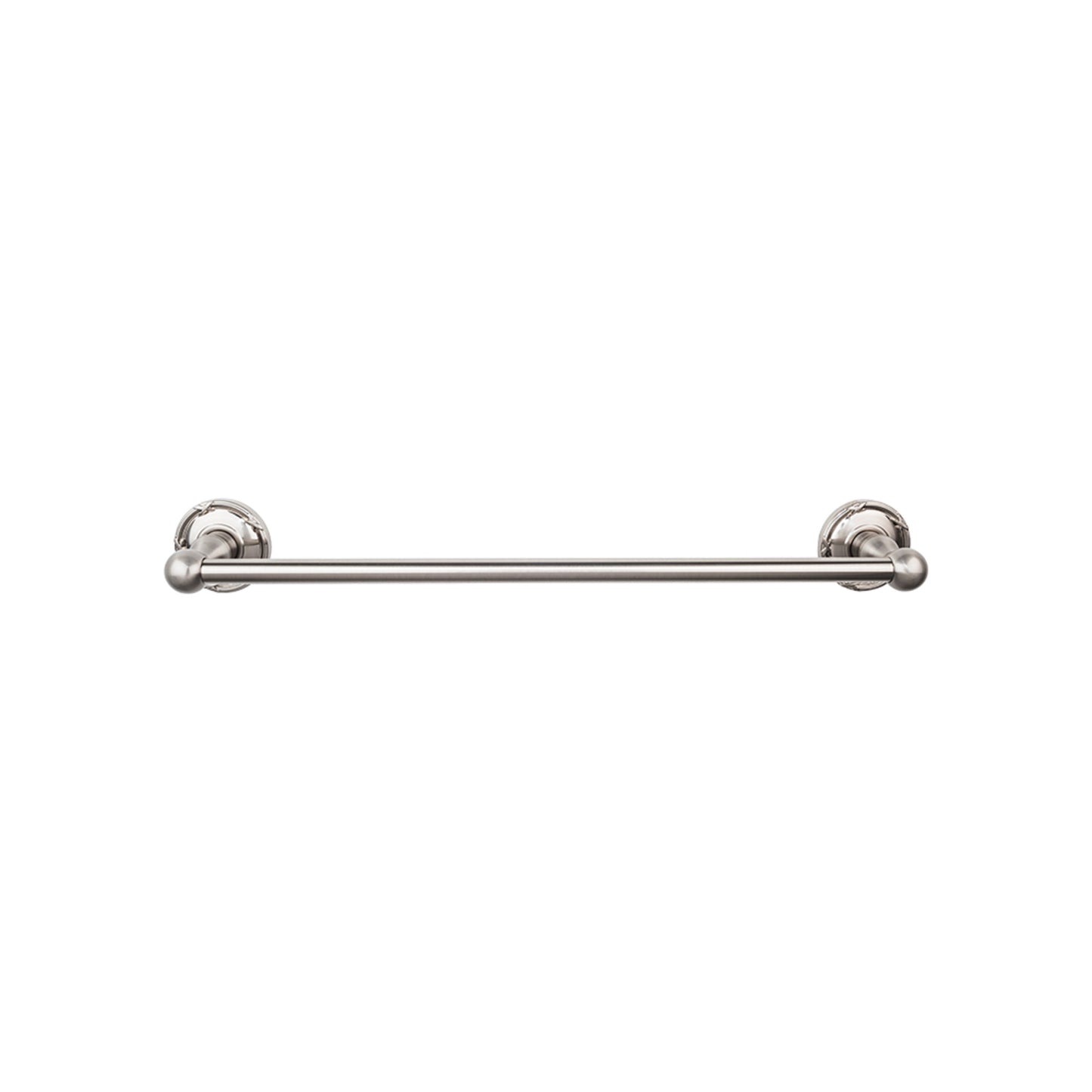 TOP KNOBS ED8BSNE TOP BATH (R) Edwardian Bath Single 26 1/2" Wall Mounted Towel Bar - Brushed Satin Nickel