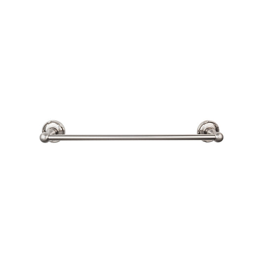 TOP KNOBS ED8BSNE TOP BATH (R) Edwardian Bath Single 26 1/2" Wall Mounted Towel Bar - Brushed Satin Nickel