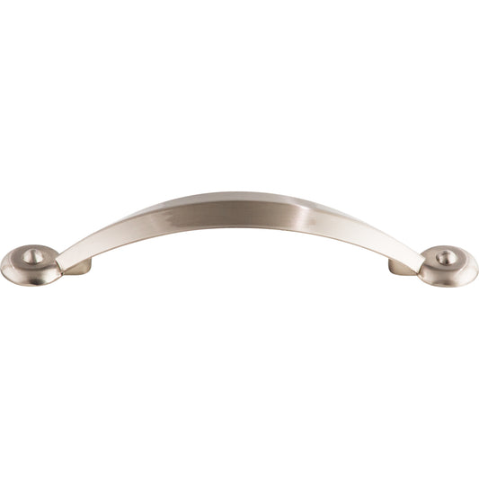 TOP KNOBS M1903 Angle 3 3/4" Center to Center Bar Pull - Brushed Satin Nickel