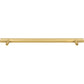 JEFFREY ALEXANDER 845-12BG Dominique 12" Center-to-Center Appliance Pull - Brushed Gold