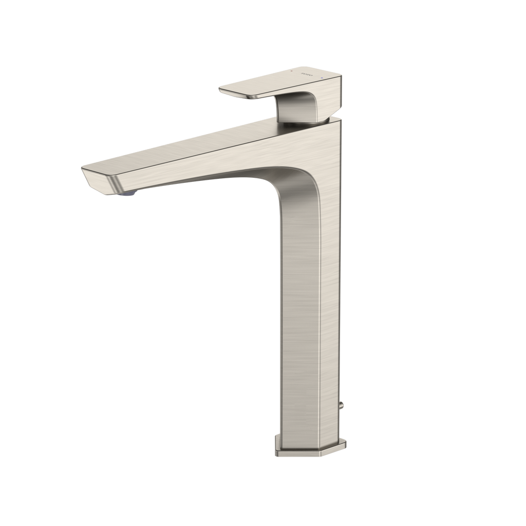 TOTO TLG07305U#BN Ge 1.2 Gpm Single Handle Vessel Bathroom Sink Faucet With Comfort Glide Technology - Brushed Nickel
