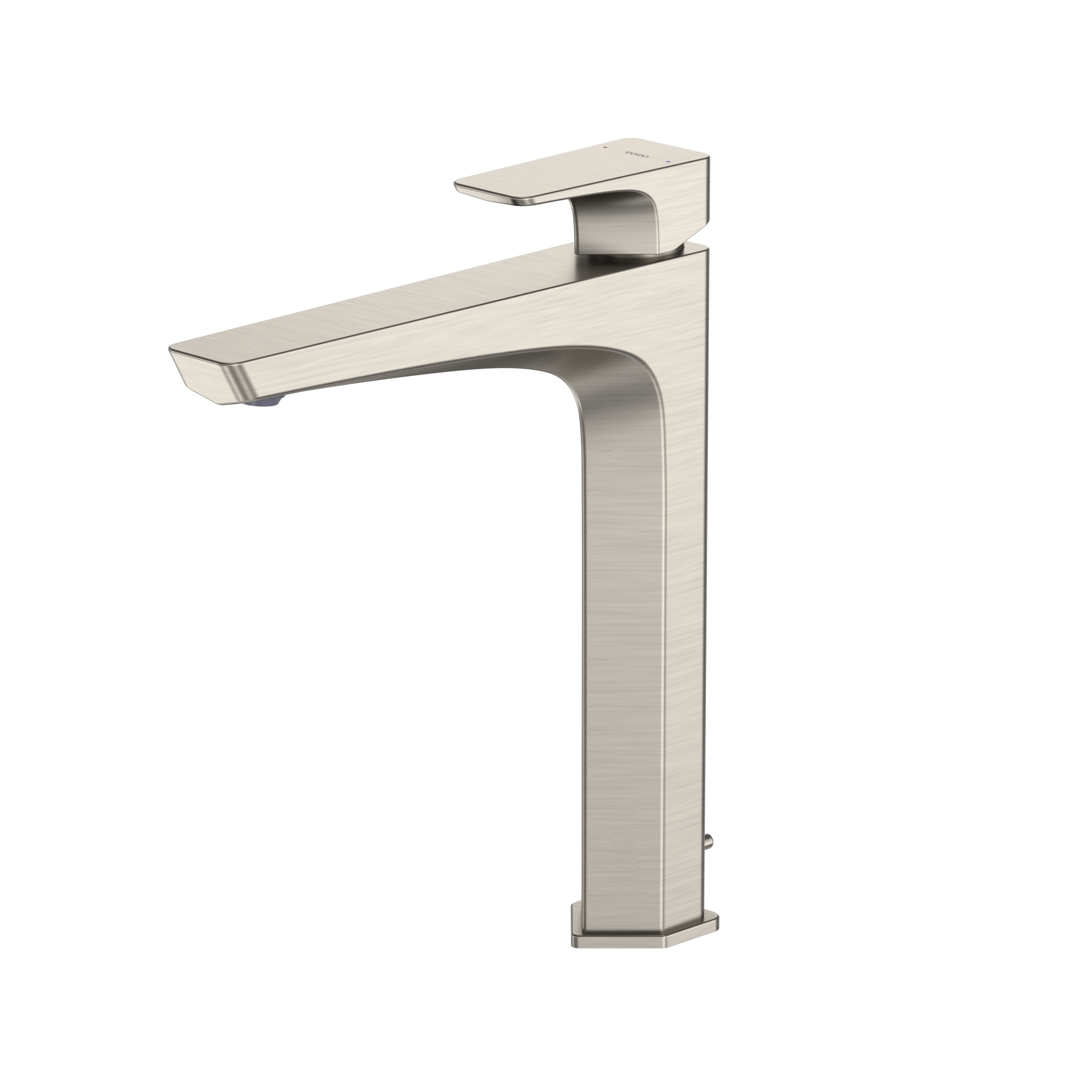 TOTO TLG07305U#BN Ge 1.2 Gpm Single Handle Vessel Bathroom Sink Faucet With Comfort Glide Technology - Brushed Nickel