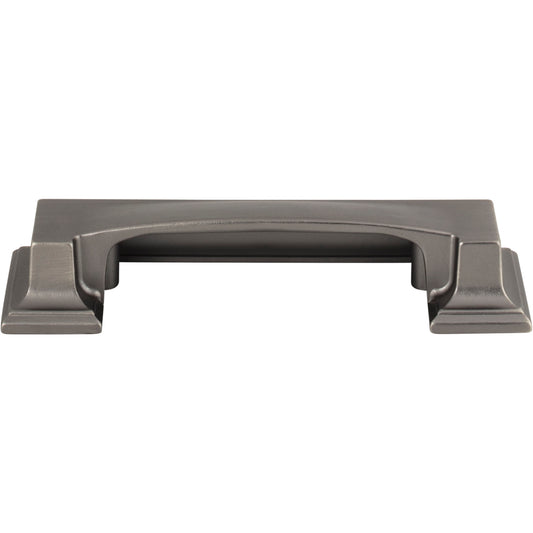 ATLAS 339-SL Sutton Place 3" Center to Center Cup/Bin Pull , Slate