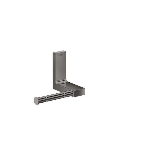 AXOR Universal Rectangular  Toilet Paper Holder in Polished Black Chrome