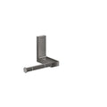 AXOR 42656330 Universal Rectangular Toilet Paper Holder - Polished Black Chrome