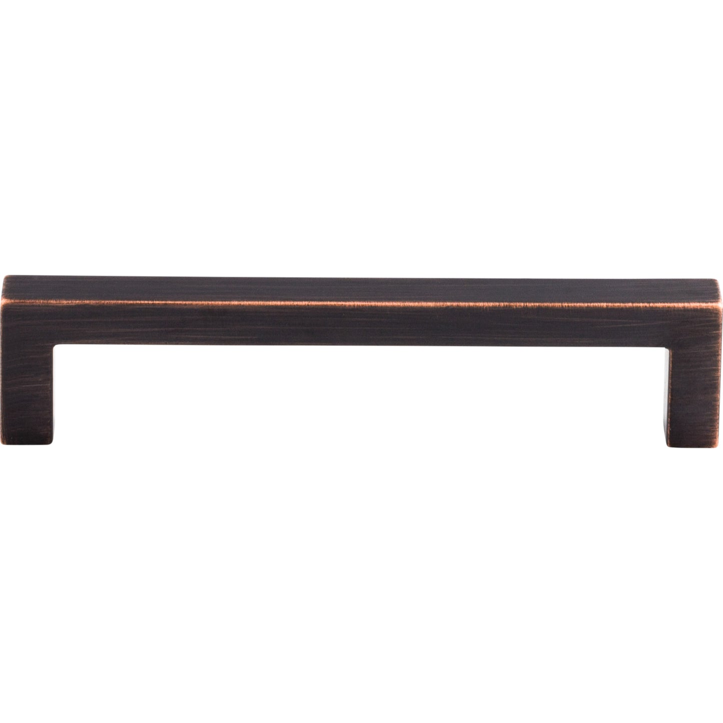 TOP KNOBS M1650 Square Bar 5 1/16" Center to Center Bar Pull - Tuscan Bronze