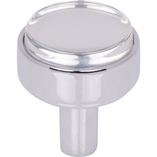 JEFFREY ALEXANDER 775PC Carmen 1-1/8" Diameter Mushroom Knob - Polished Chrome