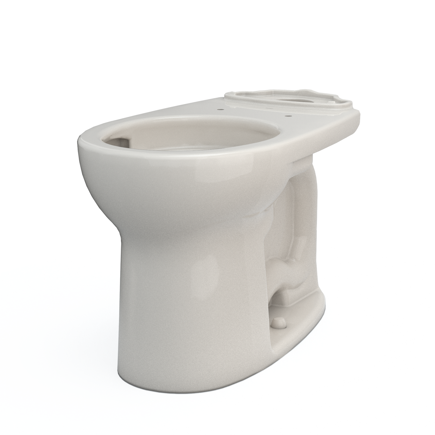 TOTO C775CEFG#12 Drake Round TORNADO FLUSH Toilet Bowl with CEFIONTECT , Sedona Beige