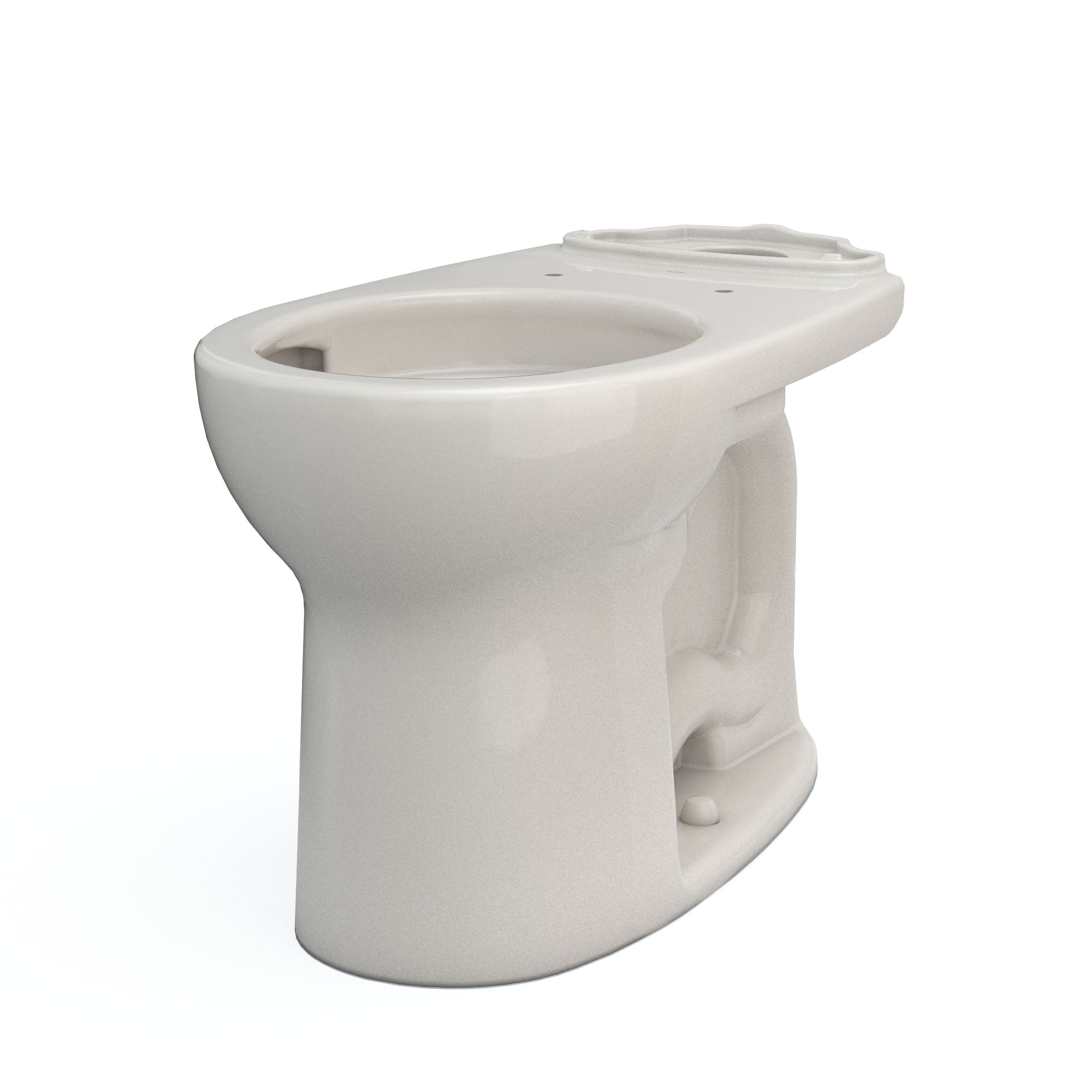 TOTO C775CEFG#12 Drake Round Tornado Flush Toilet Bowl With Cefiontect - Sedona Beige